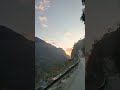 A #beautiful #sunset #view alongside #river #Himachal