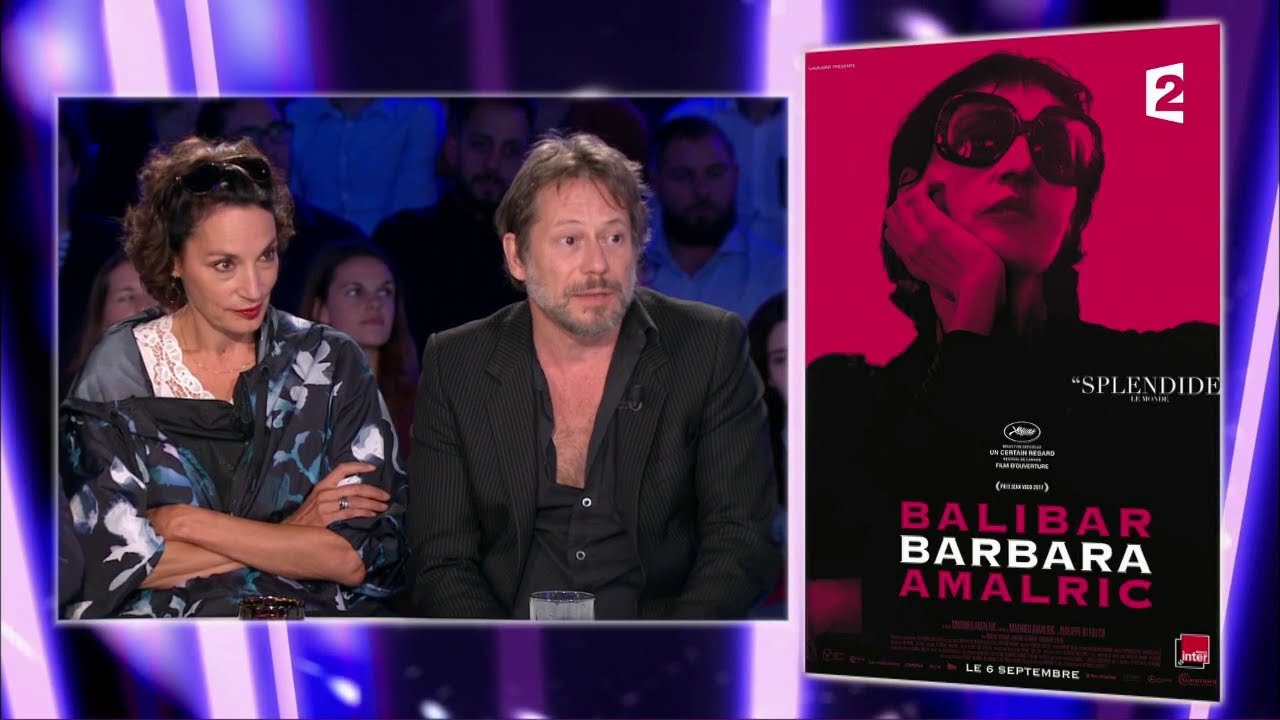 polony and sauce Mathieu Almaric et Jeanne Balibar - On n'est pas couché 2 septembre 2017 #ONPC