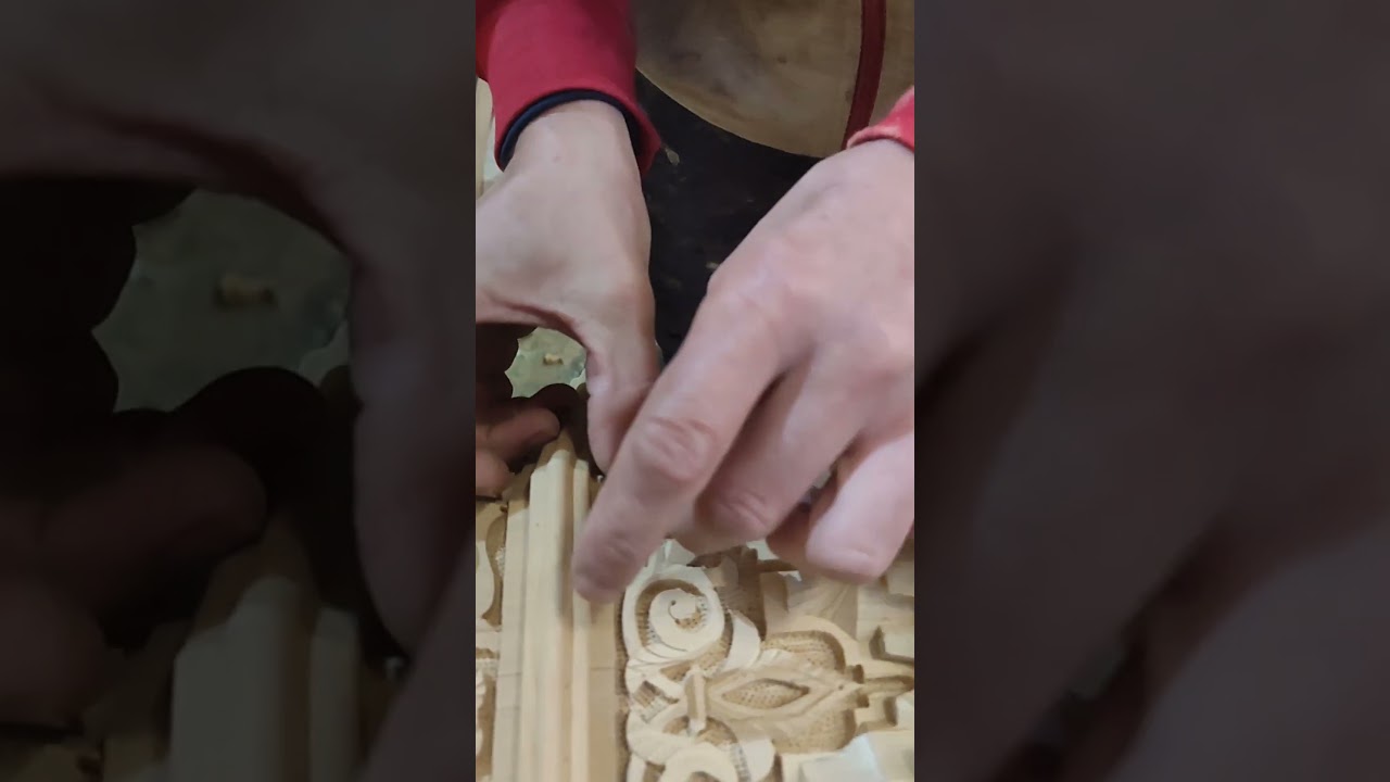 skillful craftsman wood work Moroccan artisanat 