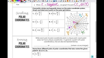 Polar Coordinate System 5PPC1819