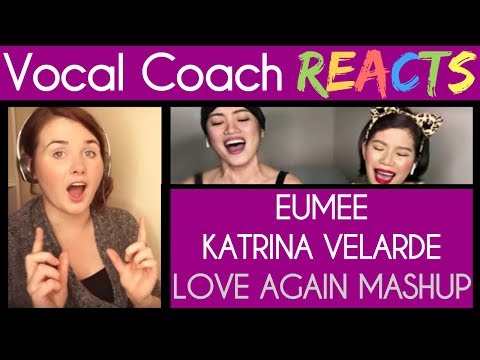 Vocal Coach Reacts To Katrina Velarde & Eumee - I'll Never Love You Again/Without You