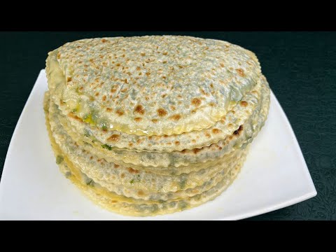 ЧУДО а не ЧУДУ❤️ТОНКИЕ ЛЕПЕШКИ ИЗ ПРЕСНОГО ТЕСТА 😍ЗА КОПЕЙКИ‼️