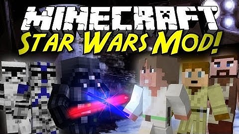 Minecraft Mod Showcase: STAR WARS MOD! [1.6.4]