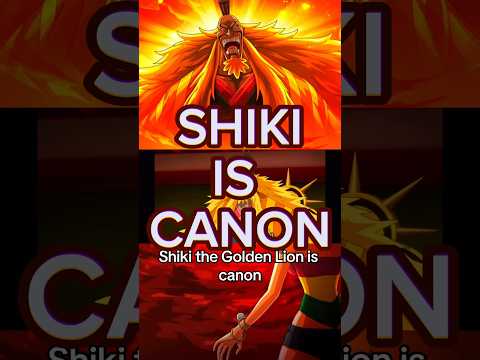 SHIKI IS CANON