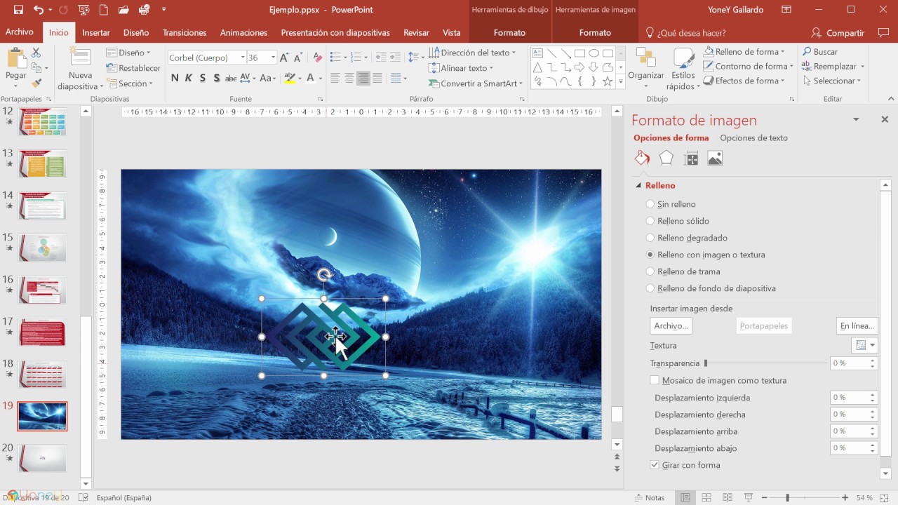 Como poner una imagen de fondo en powerpoint