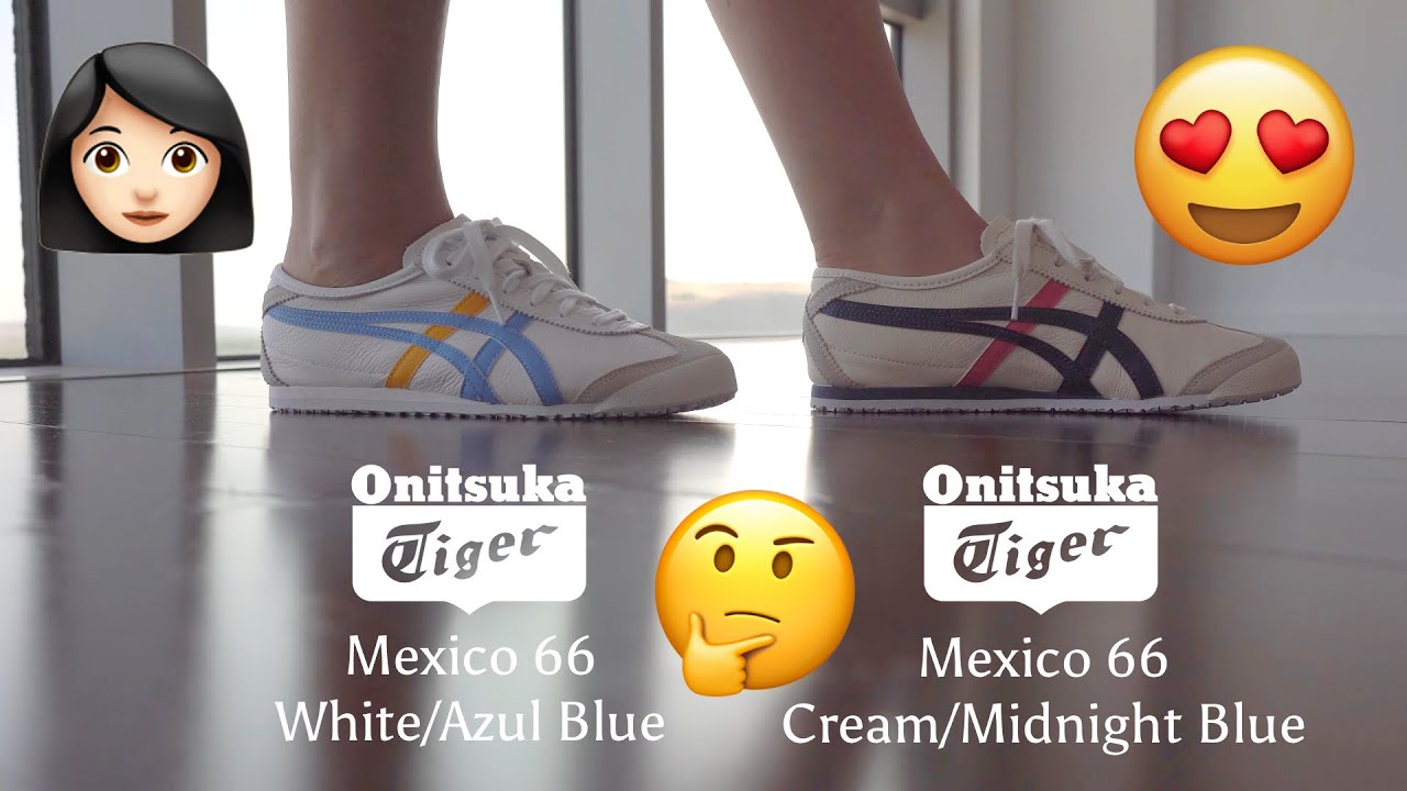 onitsuka tiger mexico 66 cream midnight blue