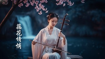 Playing Zither, Watching Flowers Fall • Guzheng, Bamboo Flute, Erhu, Guqin • Chinese Zen Music