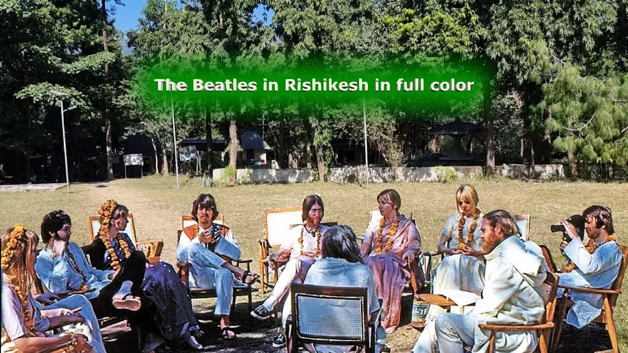 All the places in the Beatles Ashram in Rishikesh in full color.