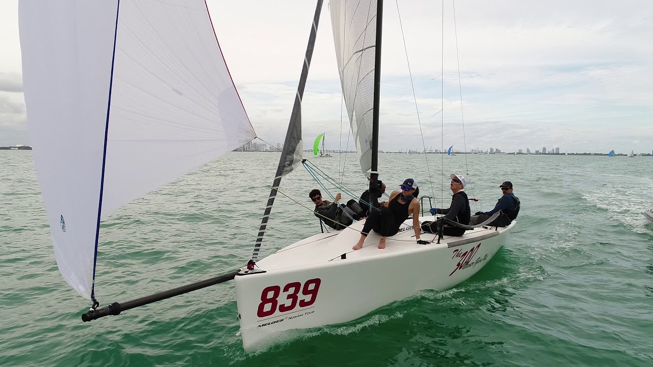 The 300 5 2018 Melges 24 Midwinter Tune Up YouTube