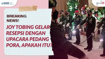 Joy Tobing Gelar Resepsi Pernikahan Meriah dengan Upacara Pedang Pora, Apa Itu Upacara Pedang Pora?