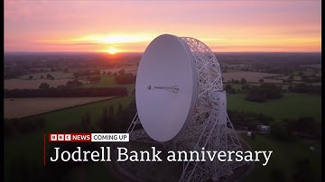 Jodrell Bank observatory At 80 and music artist work for its anniversary (UK) 7/Nov/2025