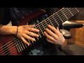 Tapping etude for 7 string bass no1