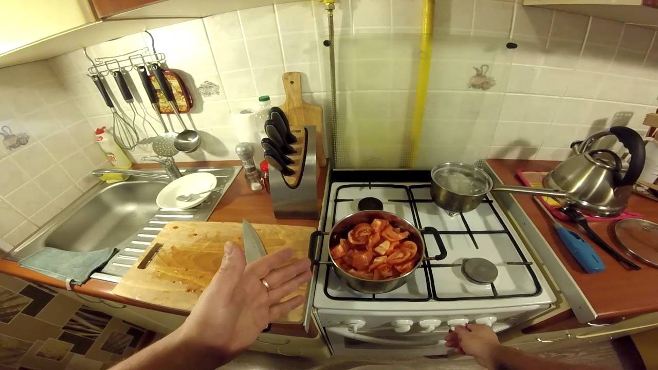 Томатный суп пюре