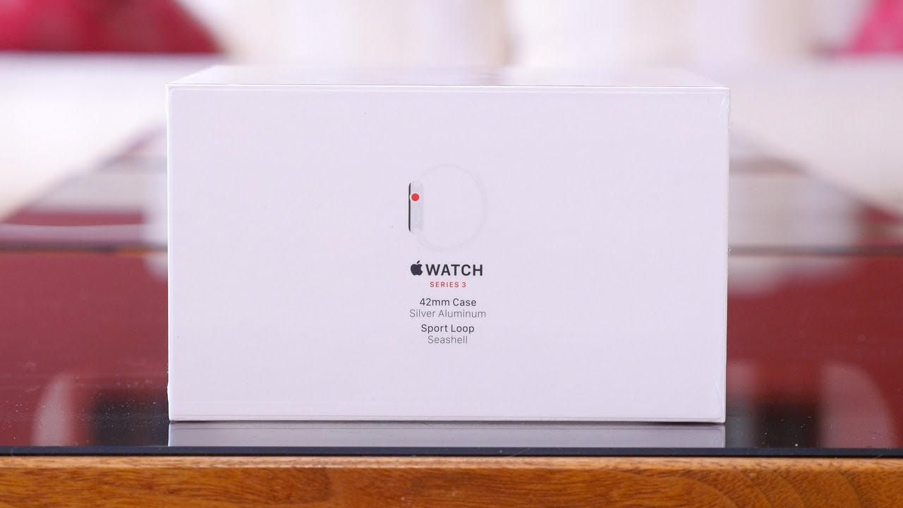 apple series 3 watch box