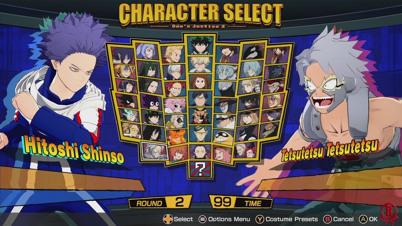 My Hero One's Justice 2 - All Characters + DLC (Hitoshi Shinso