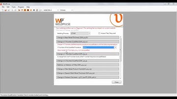 Change in P number and F number for GTAW (WeldPulse Software)