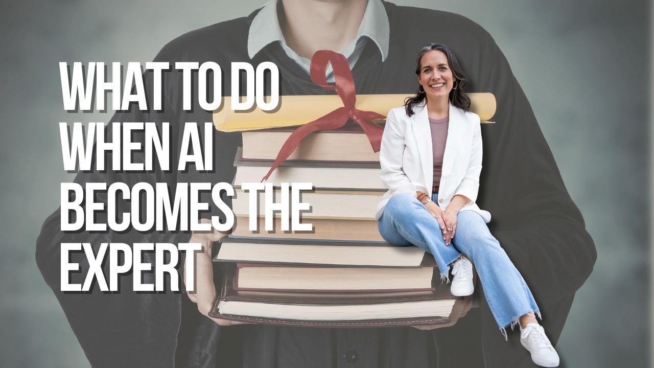 What to do when AI becomes the expert.