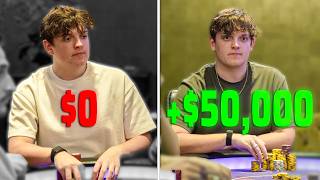 How I'll Make $50,000 Playing Poker at 22yo