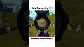 Livik Gameplay ☠️🤡 #bgmi #gaming #viralvideoshorts 