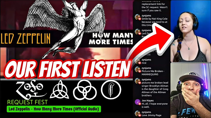 Our First Time Hearing LED ZEPPELIN - HOW MANY MORE TIMES (Reaction) Request Fest
