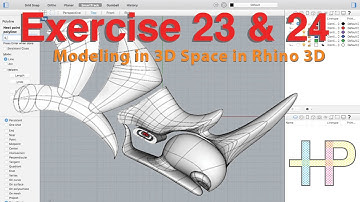 Viewports and Construction Planes in Rhino 3D