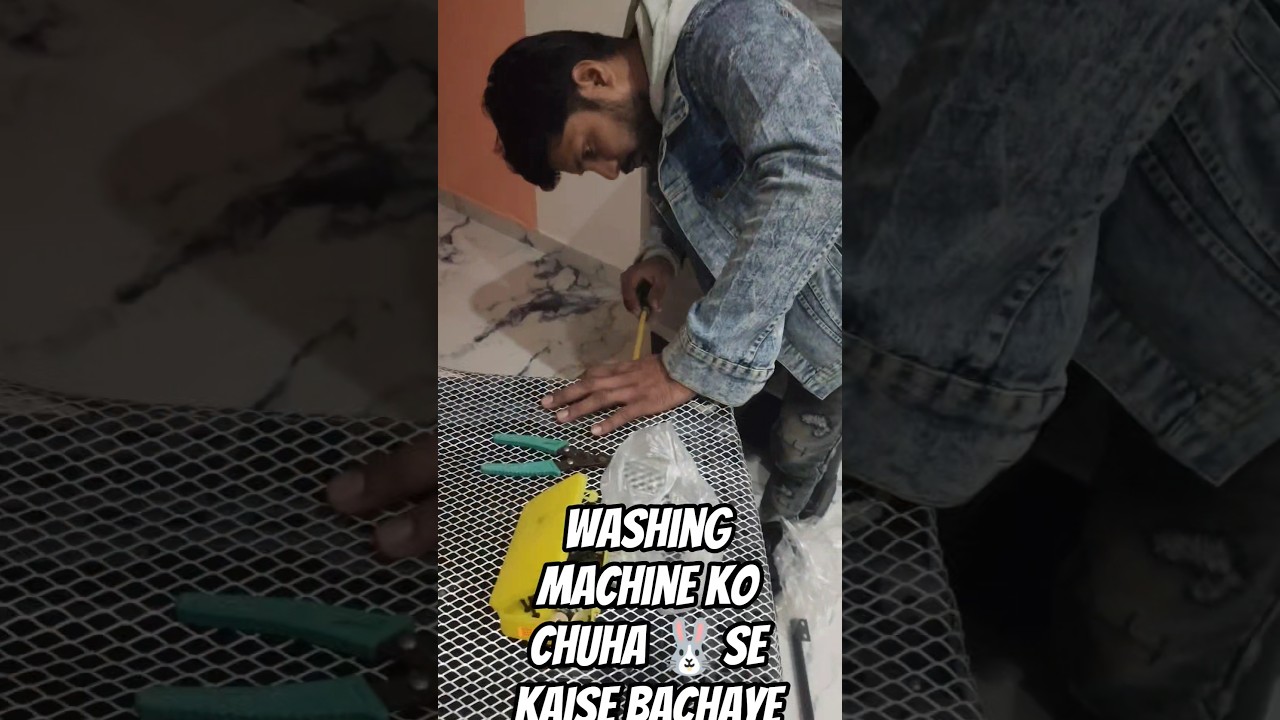 How to protect your washing machine from rats? washing machine ko chuha 🐰 se kaise bachaye 