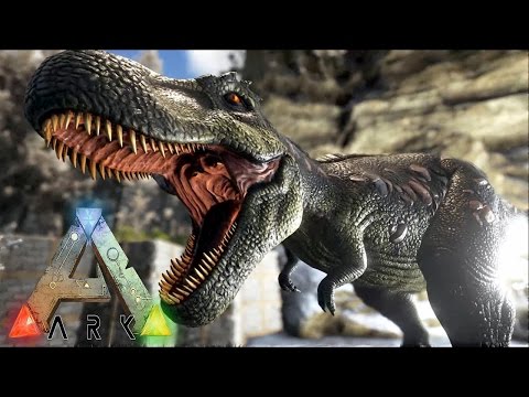 歴戦の王者ティラノサウルスを命を懸けたテイム Ark The Center 14 Youtube