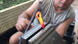 Blacksmith Top Tool Handle Method