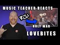 Music Teacher Reacts: LOVEBITES - Holy War