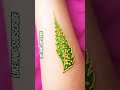 New trending viral mehndi tattoo design leaf 🌿stylish"HASHVIKA ✨❣️ unique name mehndi tattoo design