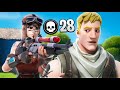 INSANE 28 Kill Solo Squads In Season 3 Fortnite!