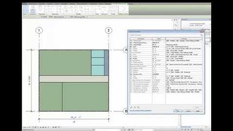 Autodesk Revit - Features - Global Parameters