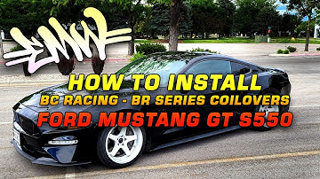 How to install BC Racing coilovers - Ford Mustang GT S550