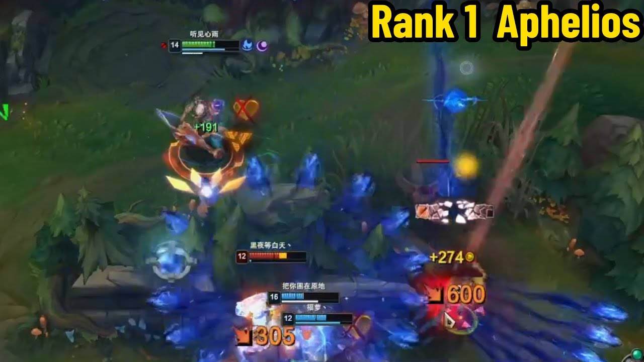 Rank 1 Aphelios What NEXT LEVEL Aphelios Looks Like? YouTube