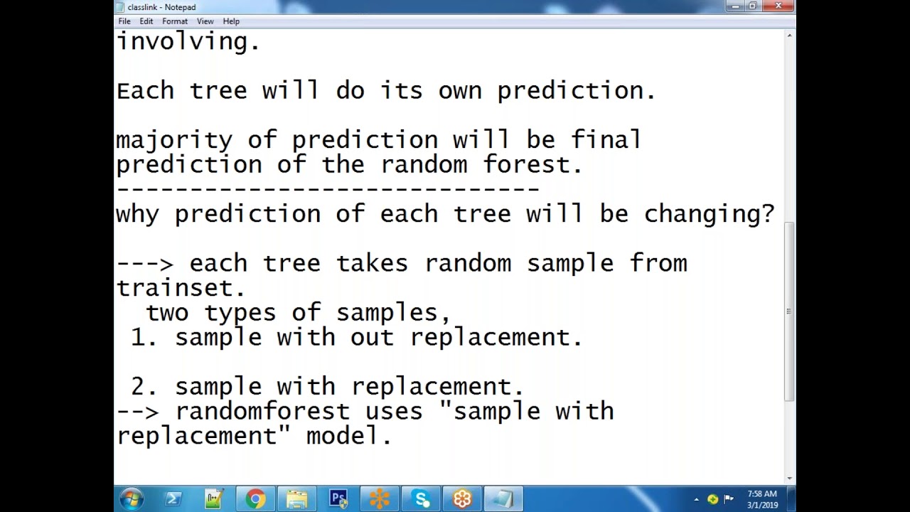 Machine Learning Session 40 Introduction to RandomForest - YouTube