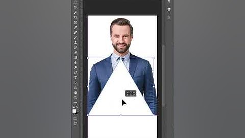 Man In Triangle - Photoshop Tutorial #photoshopshorts #photoshoptutorial #shortsvideo #shorts