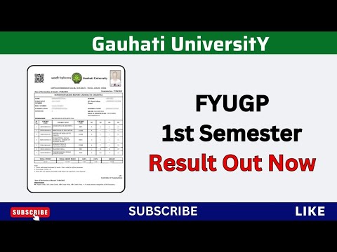 GU FYUGP 1st