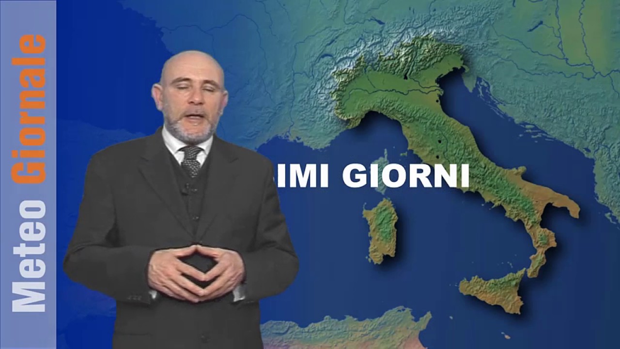 Previsioni Meteo Meteo Giornale - YouTube