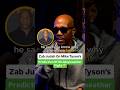 Zab Judah In Mike Tyson’s Prediction Of His Floyd Mayweather Fight 🤯