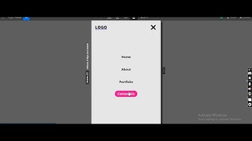 Custom navigation bar with interactive animation using webflow!