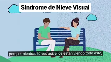 ¿Qué ven las personas con visión de nieve?