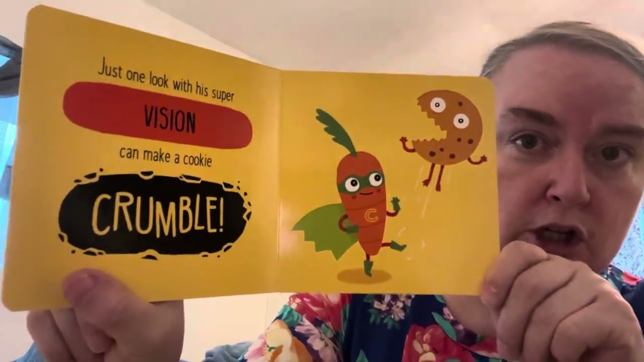 Super Crunch a Veggie Squad book by Michael Burton