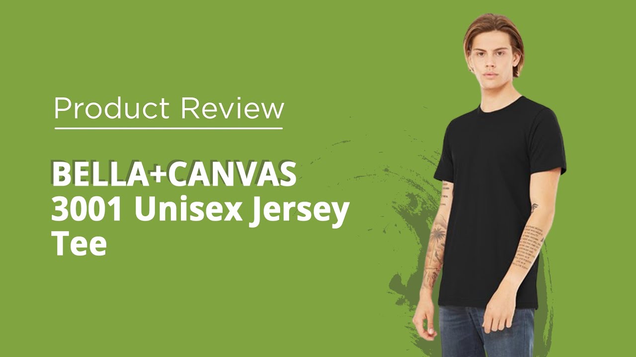 Why the Bella+Canvas 3001 tee is so popular in POD