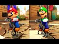 Mario Kart 8 Deluxe [2 Player] - Mario, Luigi Drivers Blue De Jurassic World in Golden Dash Cup