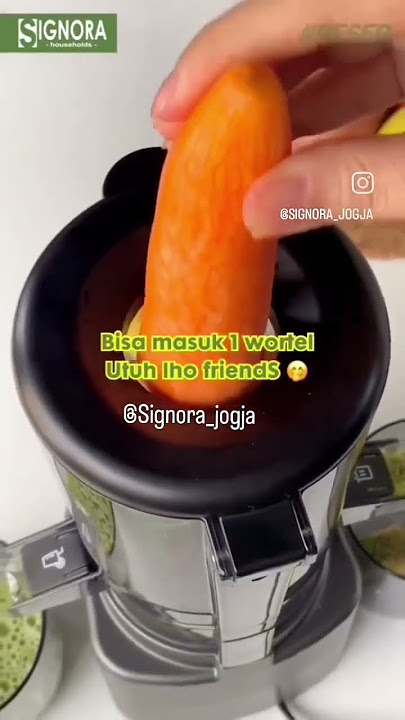 Big Hooper slow juicer signora ready stock. WA 081326606973 #signora #slowjuicer #juicersignora