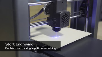 Makeblock mCreate --How to laser engrave with mCreate