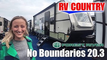 Forest River RV-No Boundaries-20.3 - by RV Country of Fresno CA, Mesa AZ, Fife WA, Mt. Vernon WA, Co