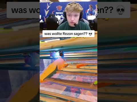 Was wollte Rezon sagen??? 💀#rezon #fortnite #shorts