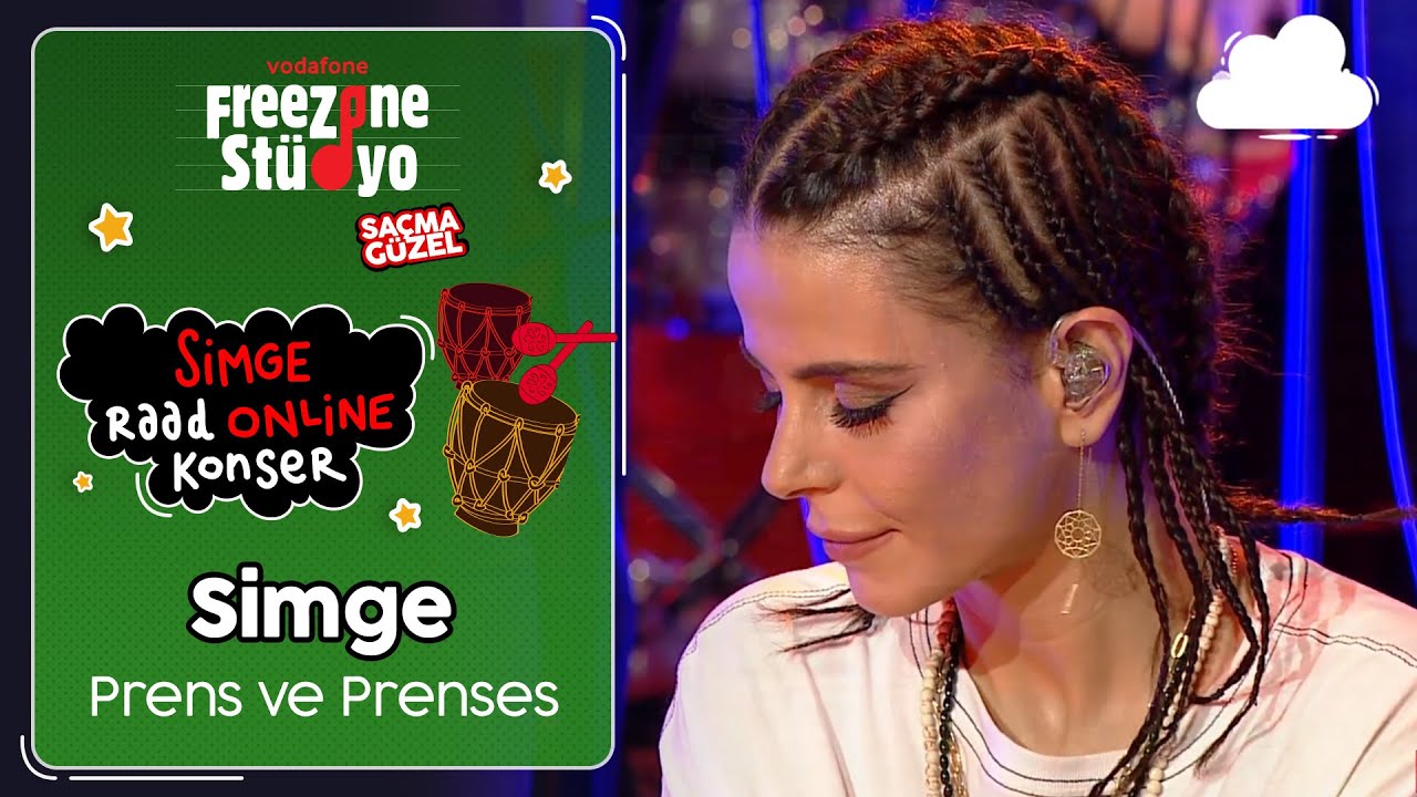 Simge - Prens ve Prenses | FreeZone Stüdyo’da Simge ile Raad Online Konser | #SaçmaGüzel