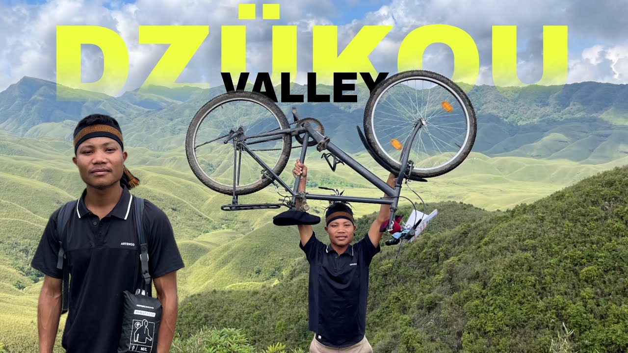 Meghalaya oni skanggipa Cycleo Dzukou valley sokanga😱|| Dzukou valley Cycle|| Chusrang Vlog
